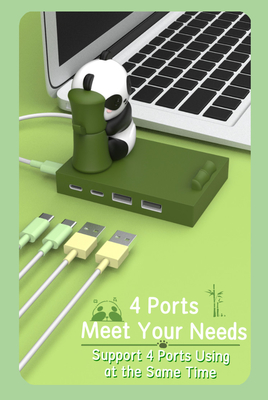 Chic 5Gbps USB C zu USB A Station USB C Hub Smart Adapter OEM Ports Hub mit HDMI