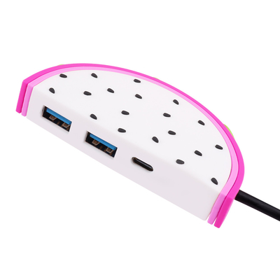 5 Gbps Hochgeschwindigkeits-Daten-Hub-Adapter mit langlebiger PVC-Hülle