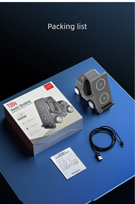 4 In1 schnelle 15W drahtlose Ladestation Autoform Lkw mit Nachtlicht