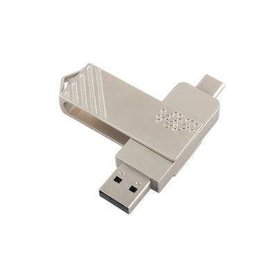 Metall-Typ C-Twist-Form-Fast Speed USB-Flash-Laufwerk 3.0 und USB 2.0 und Typ C