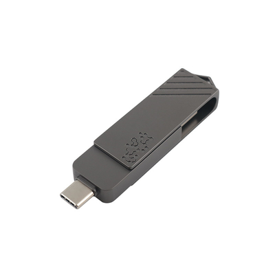 Metall Typ C USB-Flash-Laufwerke Twist-Form Schnelle Geschwindigkeit kann direkt per Telefon verwendet werden
