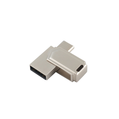 13g Zinklegierung USB 3.0 und Typ C Speichersticks mit Daten Passwort und Laser USB Logo