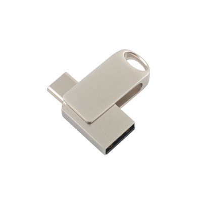 Windows-kompatibles USB-Flash-Laufwerk aus Metall Typ C mit schneller Datenübertragung und vollem Speicher