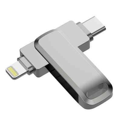 Wasserdichte OTG USB-Flash-Laufwerke für USB3.0 und USB 2.0-Schnittstelle und Typ C-Unterstützung