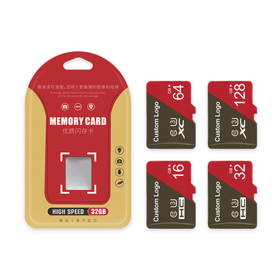 Anpassbare SanDisk 128GB 3.0 Speicherkarte mit Schutzhülle OEM Blister Verpackung
