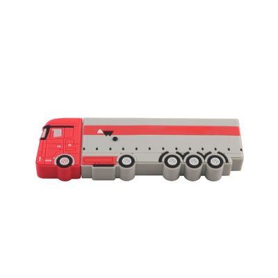 PVC oder Silicone benutzerdefinierte USB-Flash-Laufwerke Bus-Form mit Datenvorladung
