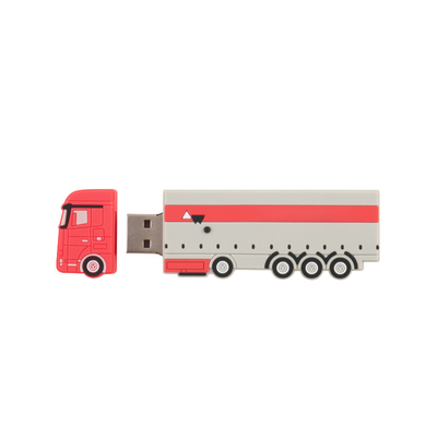 PVC oder Silicone benutzerdefinierte USB-Flash-Laufwerke Bus-Form mit Datenvorladung