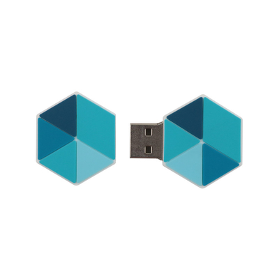 USB-Flash-Laufwerke mit hoher Kapazität von 64 GB mit 10-jähriger Datenspeicherung und 2-stündiger Anpassung von Kunstwerken