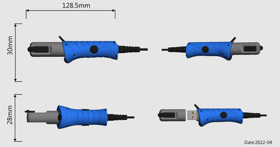 Datenverschlüsselung Quadratische personalisierte USB-Flash-Laufwerke mit einzigartigem Design und angepassten Farboptionen