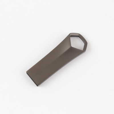 Flash-Test zugelassenes Metall-USB-Flash-Laufwerk mit Intel-Chips CMYK-Drucklogo