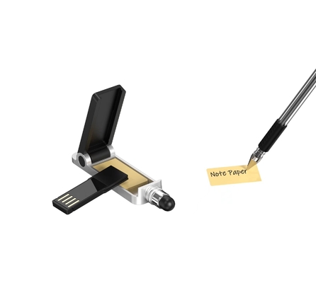 Speed Metal USB-Flash-Laufwerk mit Flash-Test Alle bestanden H2 oder Beach32 Test Lesen 15-20MB/s Silber Custom Made
