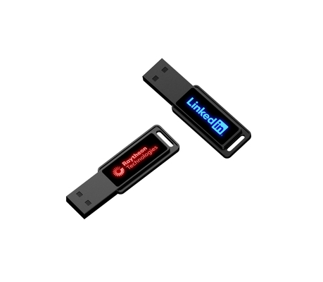 High Speed Flash Drive Crystal USB Stick With LED Light Shiny
