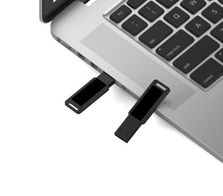 High Speed Flash Drive Crystal USB Stick With LED Light Shiny