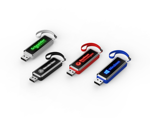 led light usb with shiny color