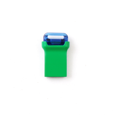 Grüner Mini USB 3.0 Metall USB-Stick rechteckig mit A-Klasse Flash-Chip