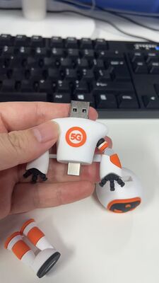 Niedlich geformte  Cartoon Charakter PVC USB Flash Drive USB 2.0 und 3.0