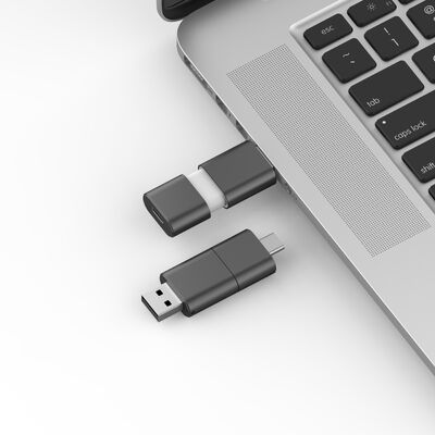 Schnellgeschwindigkeit Typ C mit USB 3.0 und USB 2.0-Flash-Laufwerk Schiebeform Übereinstimmung CE,FCC,ROHS