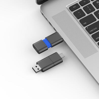 Schnellgeschwindigkeit Typ C mit USB 3.0 und USB 2.0-Flash-Laufwerk Schiebeform Übereinstimmung CE,FCC,ROHS