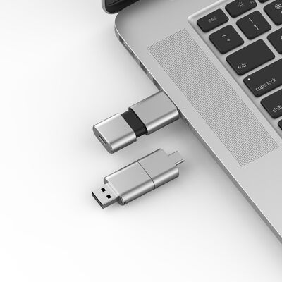 Schnellgeschwindigkeit Typ C mit USB 3.0 und USB 2.0-Flash-Laufwerk Schiebeform Übereinstimmung CE,FCC,ROHS