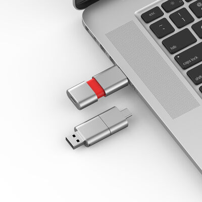 Schnellgeschwindigkeit Typ C mit USB 3.0 und USB 2.0-Flash-Laufwerk Schiebeform Übereinstimmung CE,FCC,ROHS