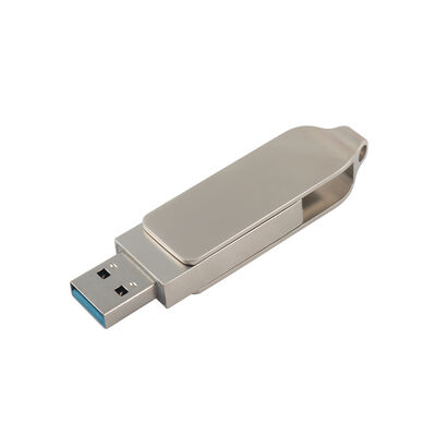Retro-Gehäuse in silberner Farbe mit Typ-C-USB, 128 GB, 256 GB, Hochgeschwindigkeits-USB, Größe 71,4 x 16,8 x 10,1 mm