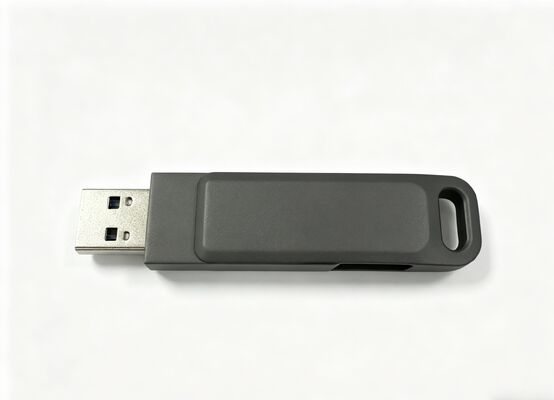 Pistolenschwarze Gehäusefarbe mit mattem USB 3.0 mit Typ-C-Dose passend zum Telefon