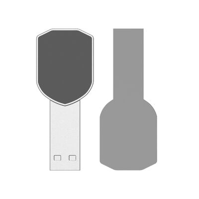 Mit LED-Farben-Laser-Logo auf USB-Face-USB-Laufwerke mit Daten-Upload-Funktionalität für Firmengeschenke angepasst