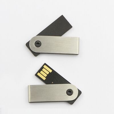 USB 2.0 und USB 3.0 Metall USB-Flash-Laufwerk Mini-Style Muster Batterie Leichtgewicht Langlebig Portable Speicher Drehbares USB-Flash-Laufwerk