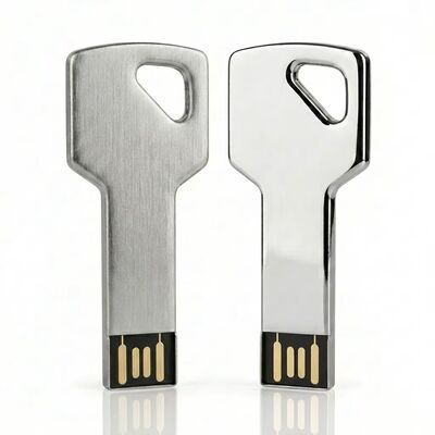 Verschlüsselungsfähiger USB-Stick mit Schlüssel aus Zinklegierung, individuelles Design, willkommen, langlebiges, sicheres Speichergerät, ideal für Unternehmen