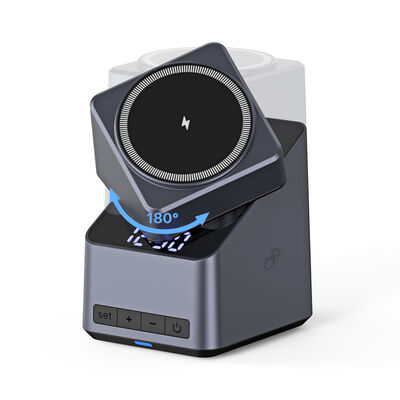 15W Fast Charging Multifunction Wireless Charger with Qi-enabled Compatibility and Built-in 3W Bluetooth Speaker