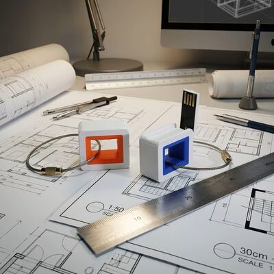 128 GB USB 3.0-Speicheroptionen aus Kunststoff, weiß, schwarz, blau, rot, geeignet für Hochgeschwindigkeits-Datenübertragungsanwendungen