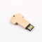 Ahorn formte hölzerner greller Antriebskeil USBs schnelle Lesung 64GB 128GB 256GB