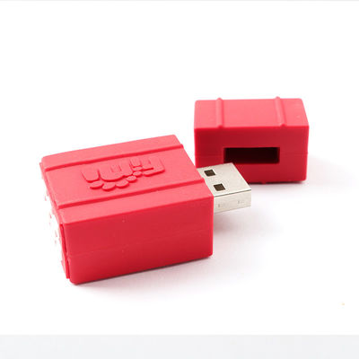 Offene Form PVCs formte nette USB-Stock-Wassermelonen-Erdbeerschokolade
