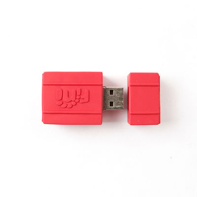 Offene Form PVCs formte nette USB-Stock-Wassermelonen-Erdbeerschokolade