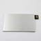Volles des Gedächtnis-2,0 Metallmaterial Kreditkarte USB-Stock-64GB 128GB 20MB/S