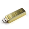 Metall-USBs des Goldbarren-128GB Gedächtnis 8MB/S Soem-ODM grelles Antriebs-2,0 volles