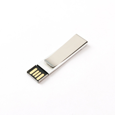 Metak-Gedächtnis-Buch-Clip asphaltieren USB-Antrieb 2,0 volles 32GB 64GB 128GB