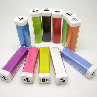 MAH Colorful Metal Power Bank 2000 91x25x25MM für Geschenk-Verwendung