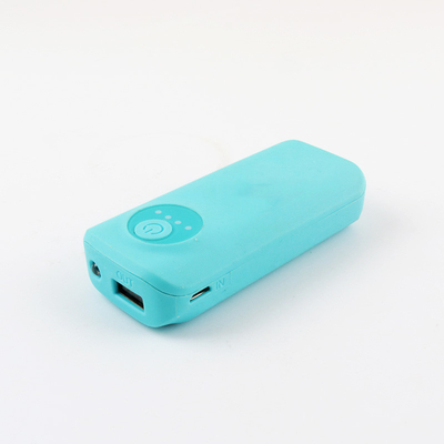 Plastikbatterie der LED-Licht-tragbare Energie-Bank 2400MAH 18650 Li Ionen