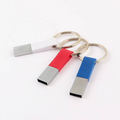 Hochgeschwindigkeits-Plastik-USB greller Antrieb 32G 64GB 128GB mit Ring For Car Key Backpack