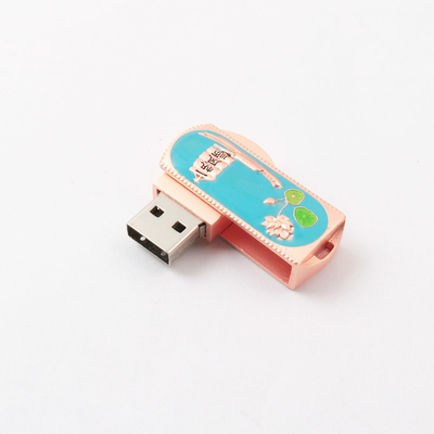Blumen 3,0 gravieren grelle Antriebs-Form 2,0 Torsion USBs 360 Grad
