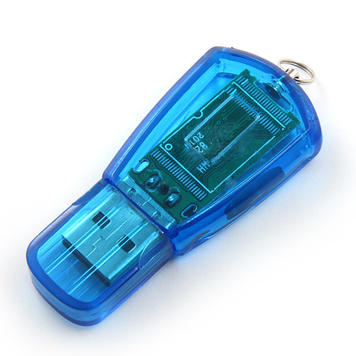 Aluminium- und transparenter Plastik-greller Antrieb 128GB 256GB USB 2,0 und USB 3,0 USBs