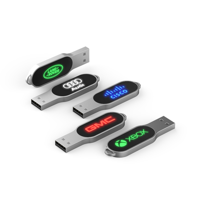 Wenn wird das Arbeits LED-Licht glänzender Kristall USB-Antrieb 32GB 64GB 128GB