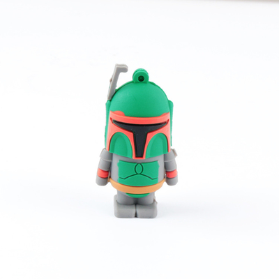 PVC Customized Shaped Marvel Cartoon USB Flash Drive USB 2.0 und 3.0 Schnelle Geschwindigkeit