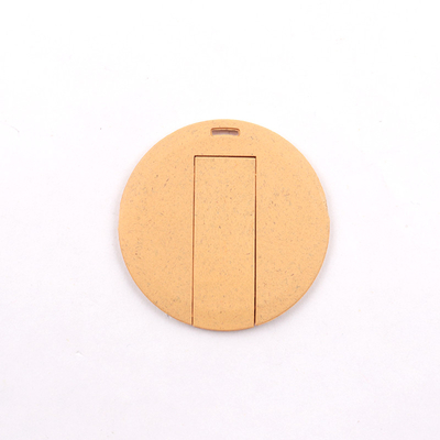 Bereiten Sie fördernde Geschenke Straw Material Card Usb Sticks 2,0 20MB/S 64GB 128GB auf