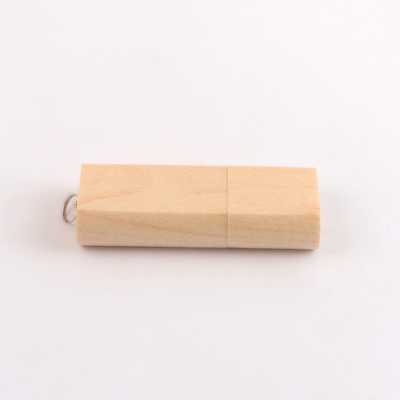 Ahorn 15MB/S 32GB 128GB hölzerner greller Antrieb USBs mit kleinem Ring Usb 3,0