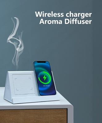 3 in 1 mehrfunktionalem drahtlosem Ladegerätbefeuchter-Aromadiffusor 15W 9V