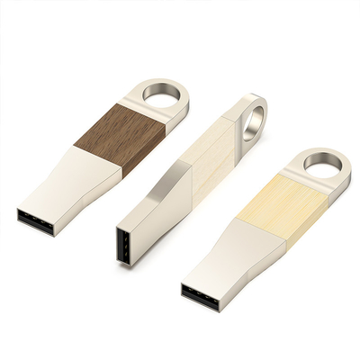 Nette schnelle Geschwindigkeit 30MB/S 64GB 128GB Form-hölzerne Fahrer USBs grelle Antriebs-2,0