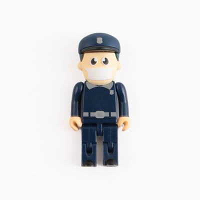 Leute formen schnellen Usb-Memorystick mit offenem Form-Kopf PVCs