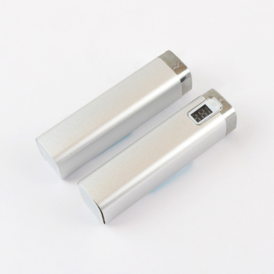 Camping-Powerbank aus Metall, 2400 mAh, 18650 Li-Ionen-Akku